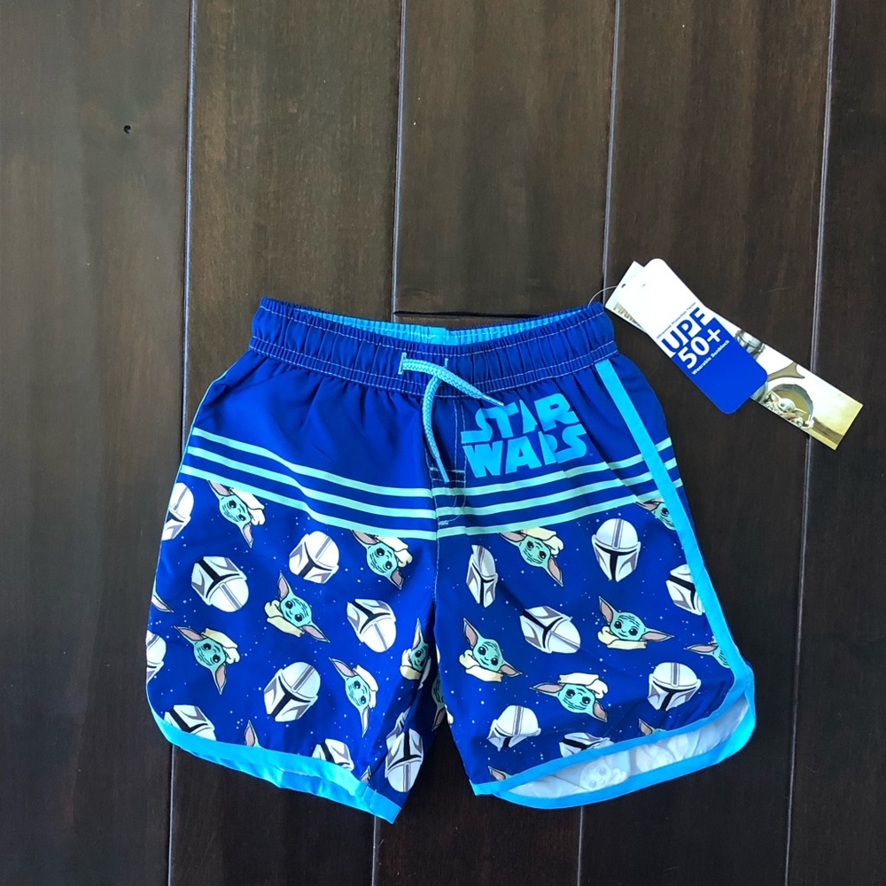 Disney Star Wars bathing suit swim trunks
